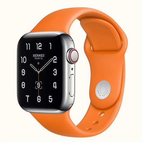 hermes apple watch orange sport band|apple watch band hermes sale.